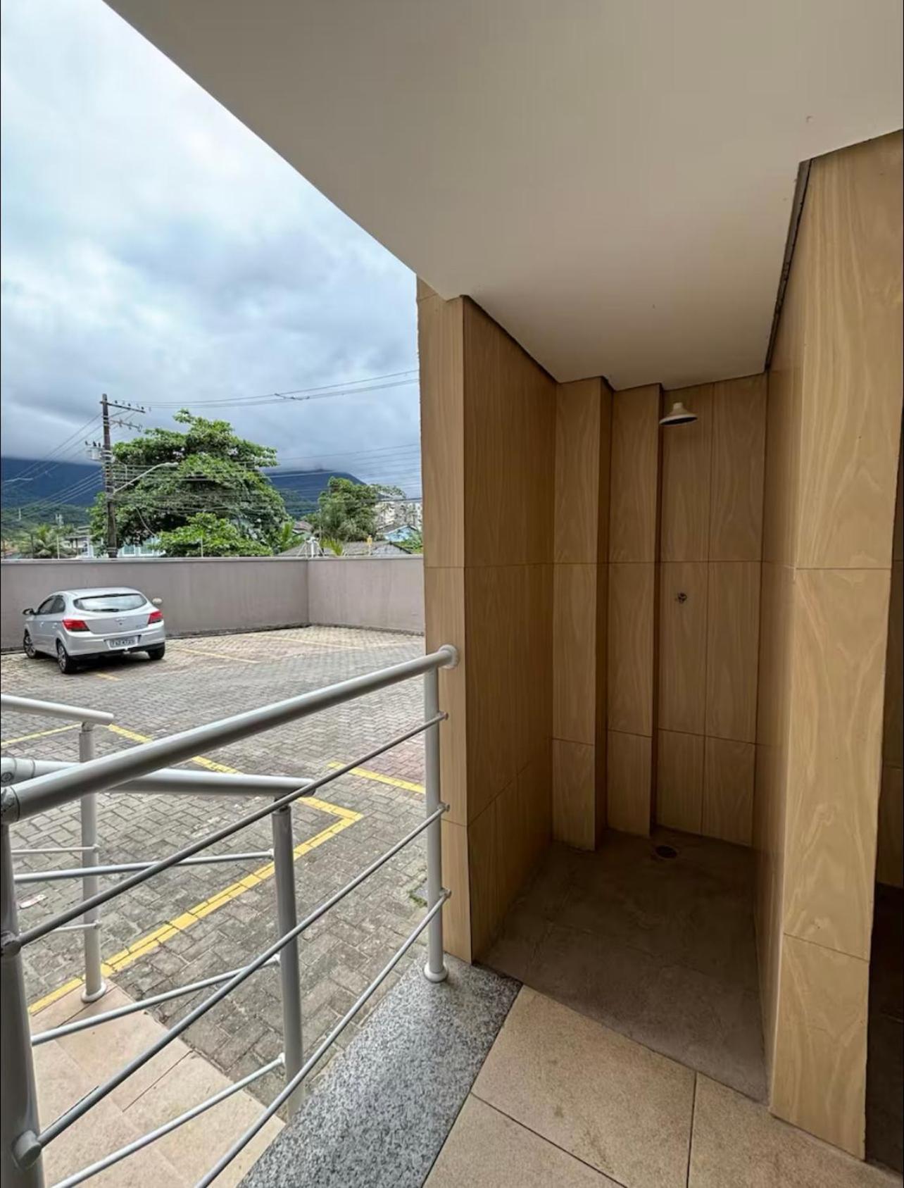 Apartamento Beira Mar - Praia Massaguacu Caraguatatuba Kültér fotó